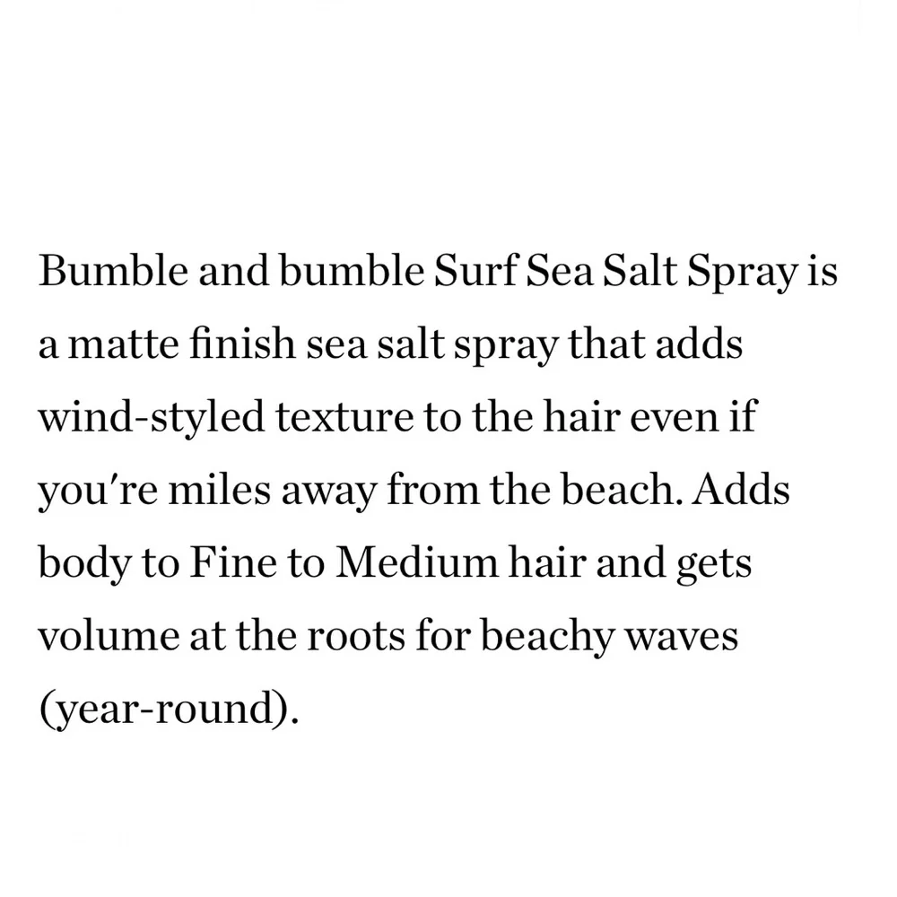 Bumble and Bumble Surf Spray Travel Size - Picture 5 of 6